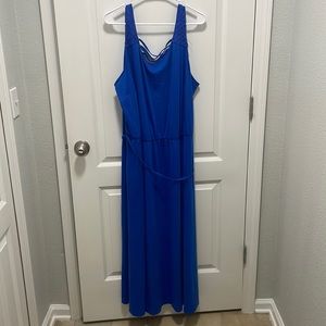 Women’s Concepts Blue Sleeveless Dress-Size 3X
